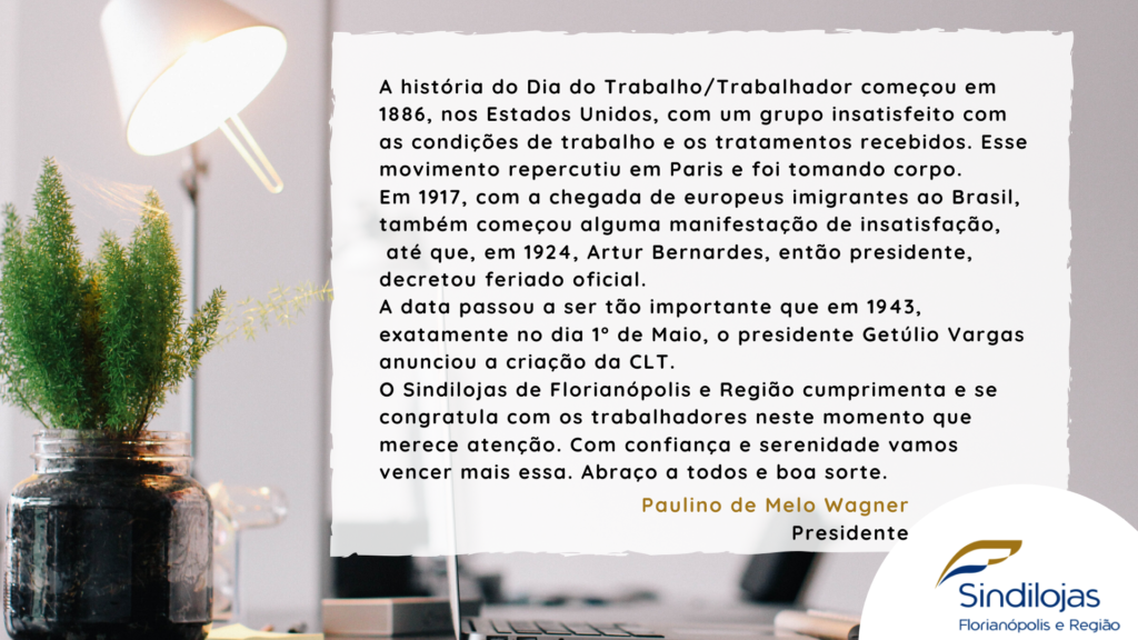 Nossa homenagem ao Dia do Trabalhador