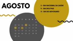 Agenda de feriados e datas comemorativas de agosto de 2020