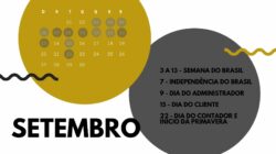 Agenda de feriados e datas comemorativas de setembro de 2020