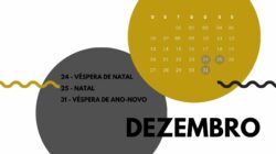 Agenda de feriados e datas comemorativas de dezembro de 2020