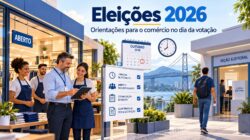 ELEIÇÕES 2026: ORIENTAÇÕES PARA O COMÉRCIO NO DIA DA VOTAÇÃO